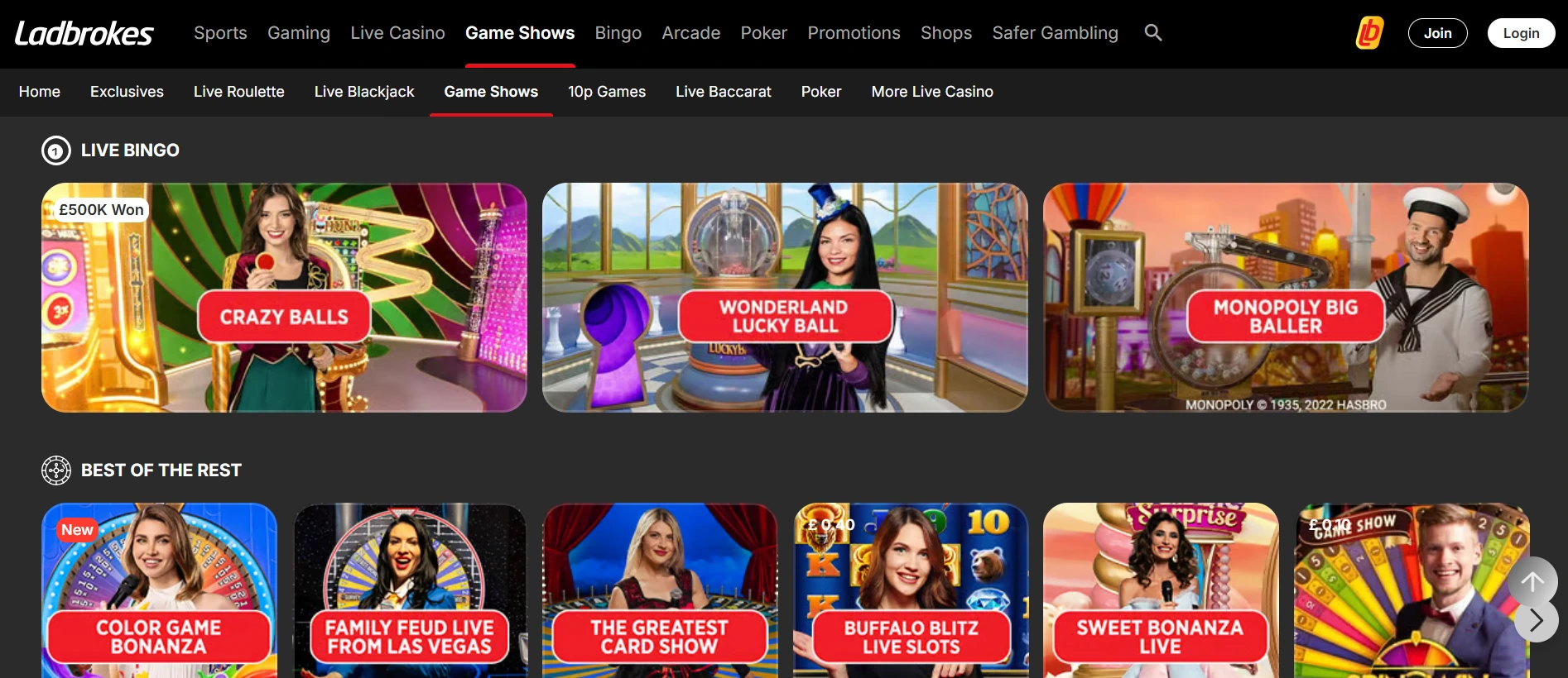 Ladbrokes kasyno internetowe